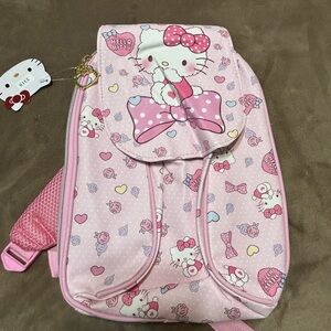 Sanrio Hello Kitty Pink Polka Dot Backpack